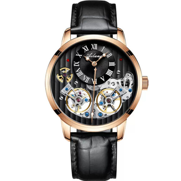 Watch Double Tourbillon Automatic Mechanical Watch Men's Watch - Image 20