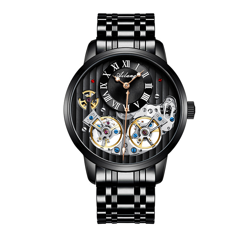Watch Double Tourbillon Automatic Mechanical Watch Men