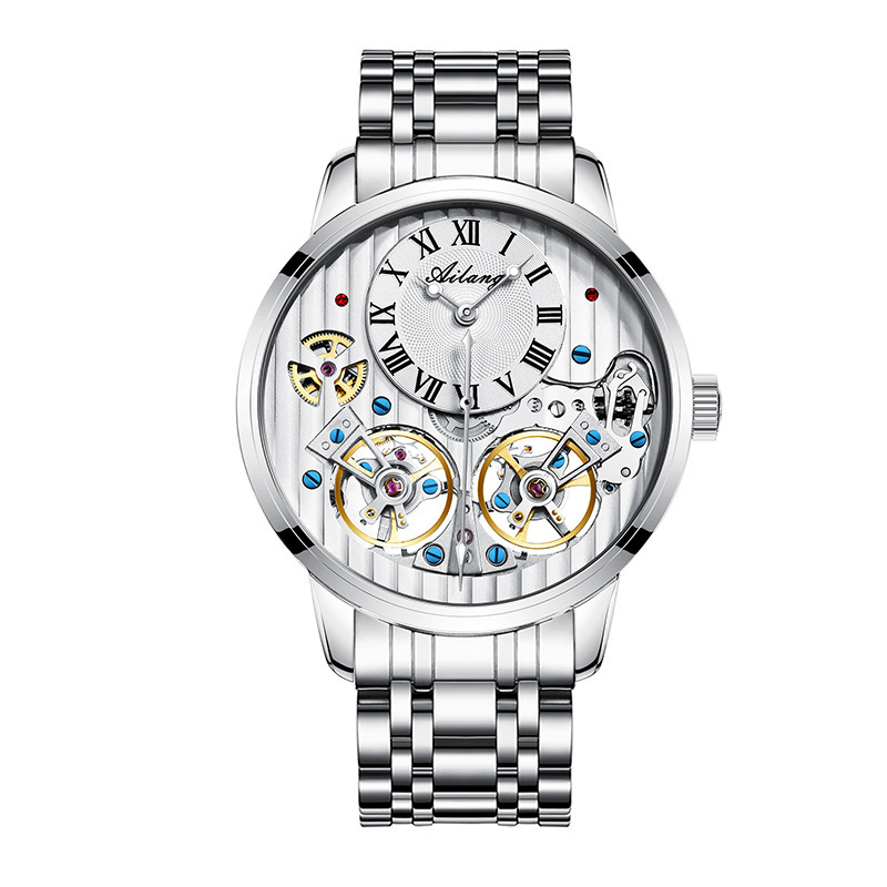 Watch Double Tourbillon Automatic Mechanical Watch Men