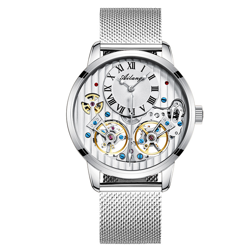 Watch Double Tourbillon Automatic Mechanical Watch Men