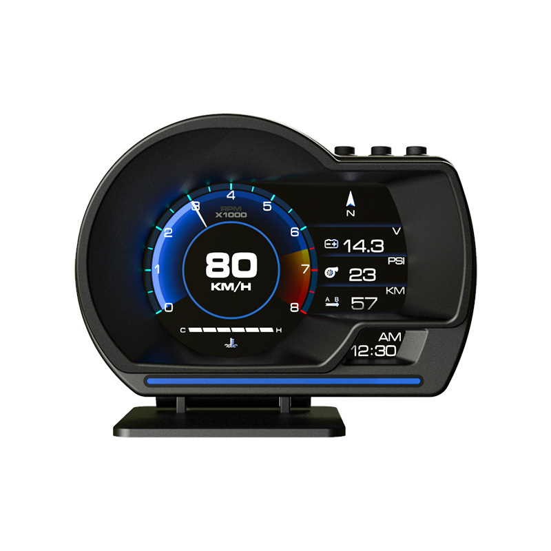 Head-up Display Gps High-definition Speed Water Temperature Turbine Monitoring - Image 1