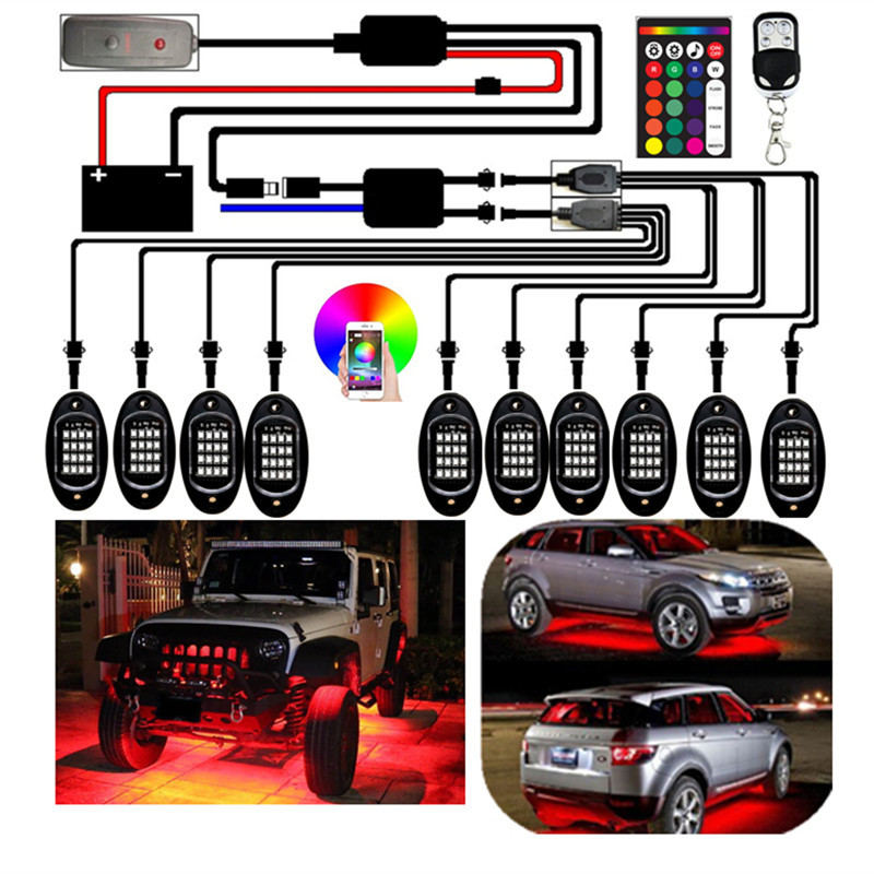 Automobile and Motorcycle APP Control Decorative Lights - Image 7