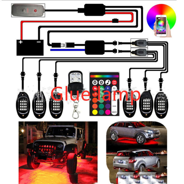 Automobile and Motorcycle APP Control Decorative Lights - Image 13