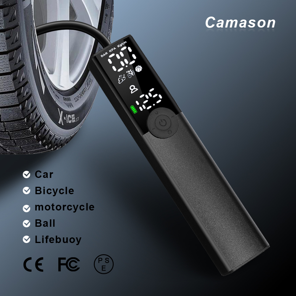 Smart Pump Bicycle Electric Pump Mountain Bike Road Bike High Win Electric Pump Inflatable - Image 1