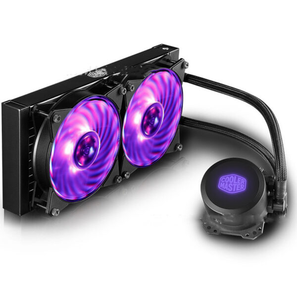 Cooler Bingshen 240Rgb Cpu Water Cooling Dual Chamber Water Pump Micro-Channel Design Balanced Fan - Image 2