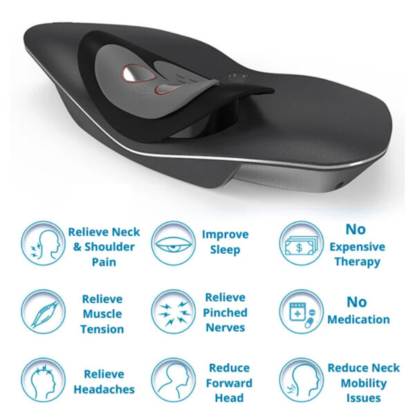 Air Soft Brace Headache Neck Shoulder Back Waist Massager Pain Cervical Traction Device Waist Neck Traction Tool - Image 14