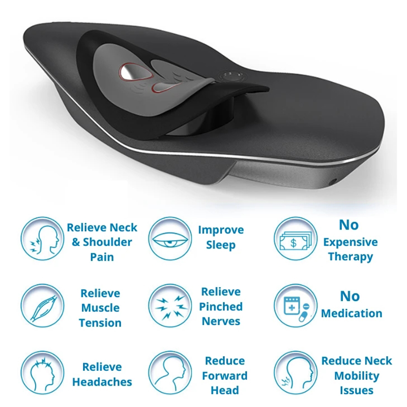 Air Soft Brace Headache Neck Shoulder Back Waist Massager Pain Cervical Traction Device Waist Neck Traction Tool - Image 14