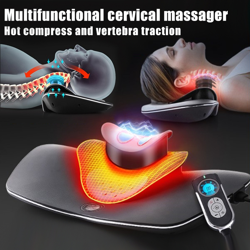 Air Soft Brace Headache Neck Shoulder Back Waist Massager Pain Cervical Traction Device Waist Neck Traction Tool - Image 23