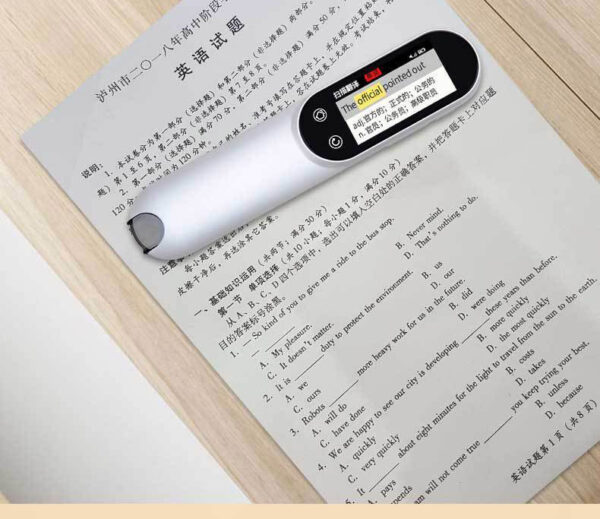 Smart Scanning Pen Three-generation WiFi Version English Textbook Synchronization Primary and Secondary School Translation Scanning Dictionary Pen Source - Image 2