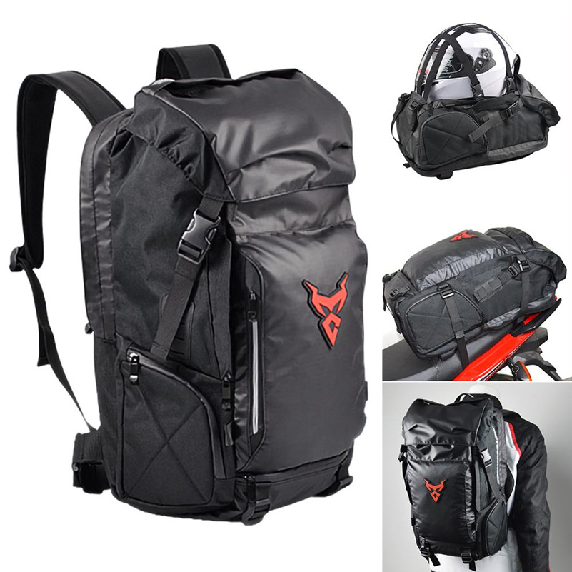 Multifunctional Motorcycle Travel Backpack Shoulder Helmet Bag - Image 6