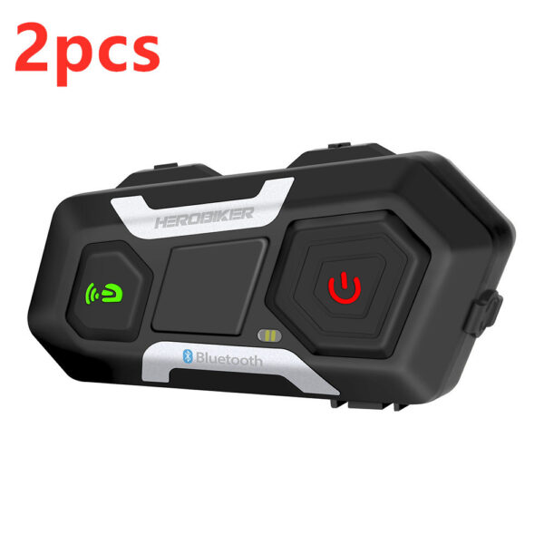 HEROBIKER Motorcycle Intercom Helmet Headset Helmet Waterproof Speaker Interphone Moto Headset Wireless Intercomunicador 1200M - Image 6