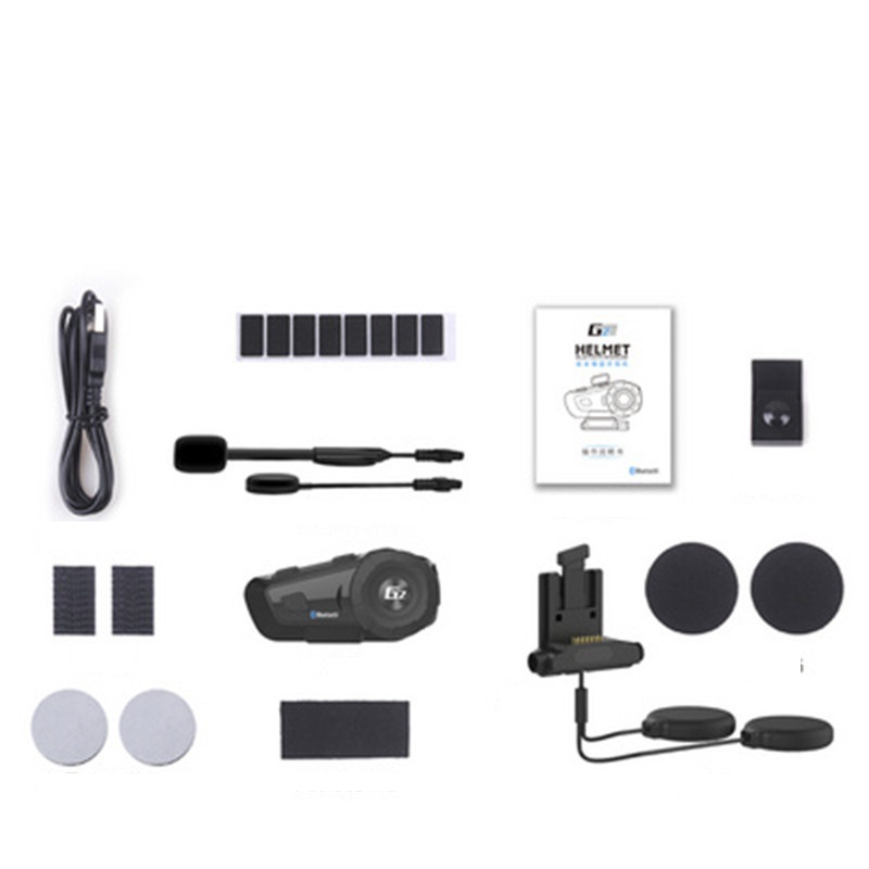 New multifunctional motorcycle Bluetooth intercom headset - Image 4