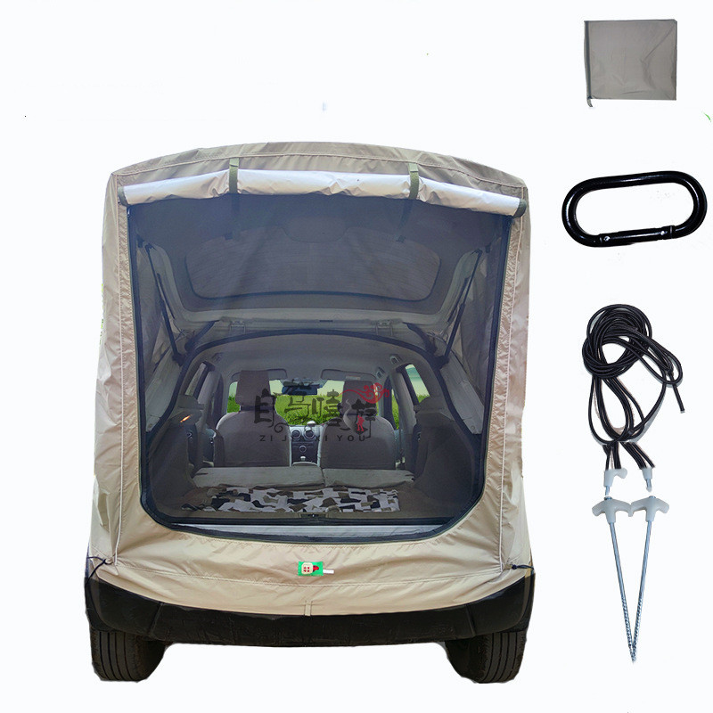 Car Trunk Extension Tent At The Rear Of The Car - Image 4