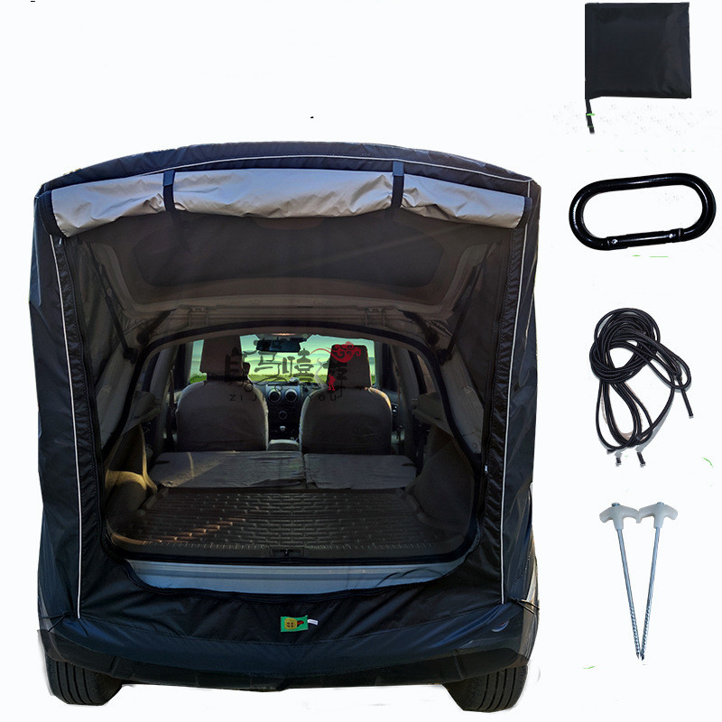 Car Trunk Extension Tent At The Rear Of The Car - Image 7