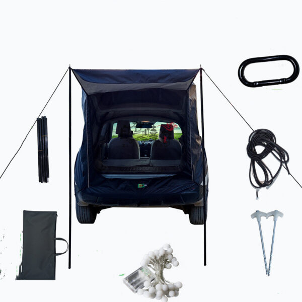 Car Trunk Extension Tent At The Rear Of The Car - Image 6