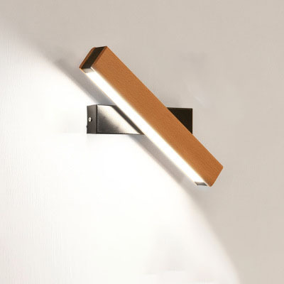 Wooden LED Wall Lamp Modern Adjustable Lighting Bar Restaurant Living Room Porch Wall Lamps Corridor Home Decor - Image 20