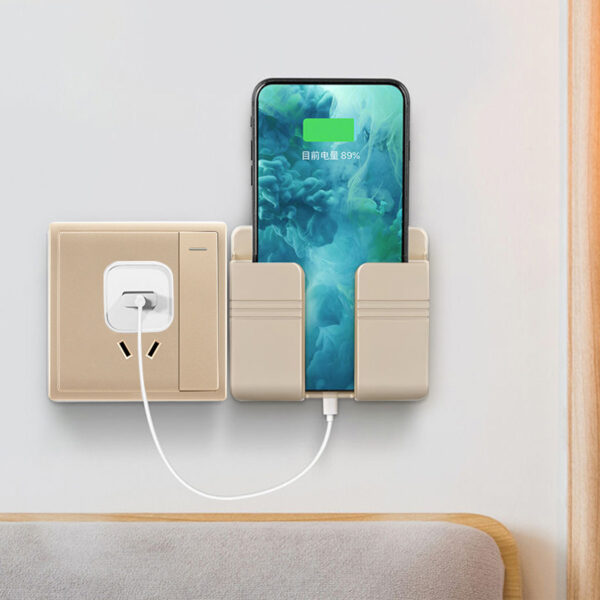 Mobile Phone Charging Storage Rack Punch-free Sticky Storage Box - Image 16