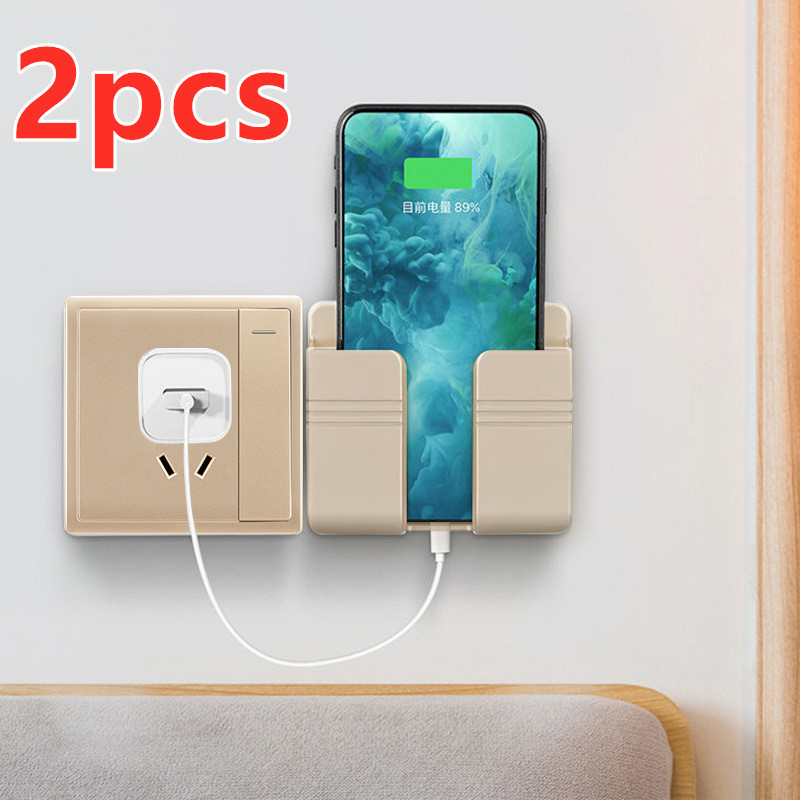 Mobile Phone Charging Storage Rack Punch-free Sticky Storage Box - Image 18
