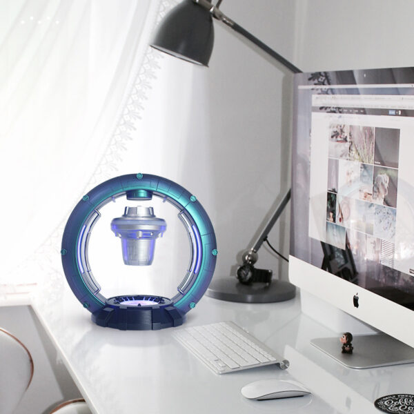 Magnetic Levitation Spacecraft UFO With Magnetic Levitation Function Bluetooth Speaker With Breathing Light - Image 8