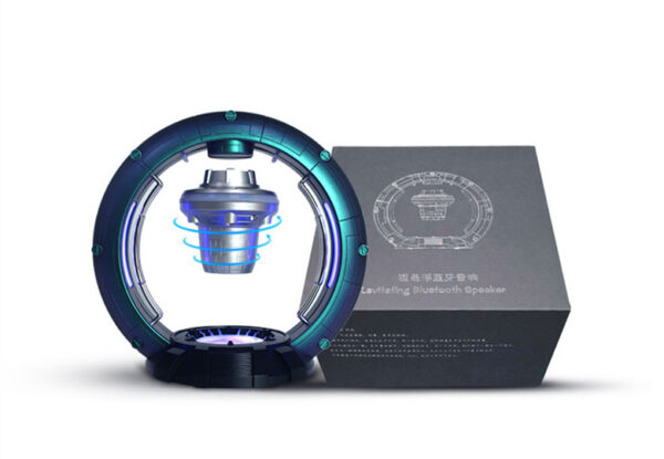 Magnetic Levitation Spacecraft UFO With Magnetic Levitation Function Bluetooth Speaker With Breathing Light - Image 6