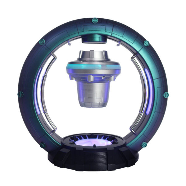 Magnetic Levitation Spacecraft UFO With Magnetic Levitation Function Bluetooth Speaker With Breathing Light - Image 9