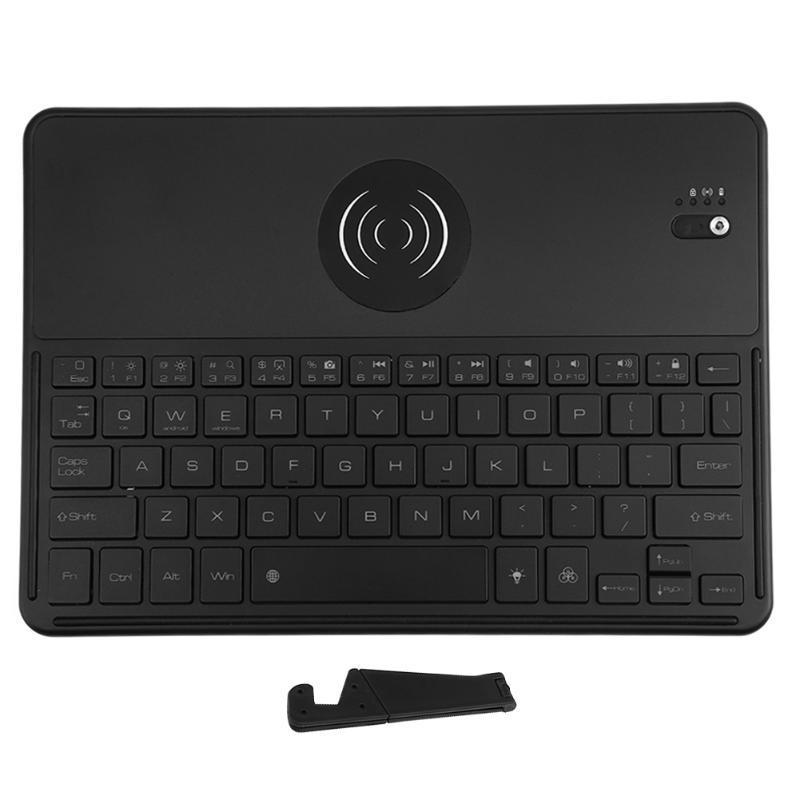 Compatible with Apple , Bluetooth 3.0 Keyboard With QI Wireless Charging Function 7 - Image 5