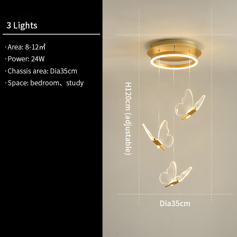 Living Room Loft Personality Dining Room Revolving Duplex Chandelier - Image 6