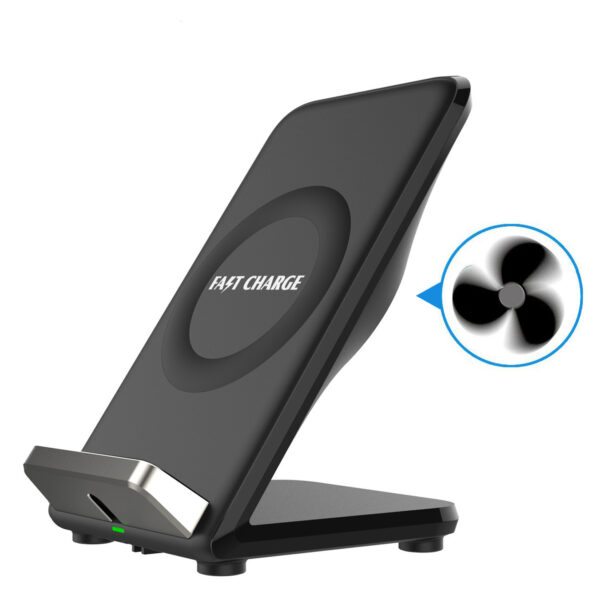 F18 Wireless Charger With Fan Wireless Charger Fast Vertical - Image 4