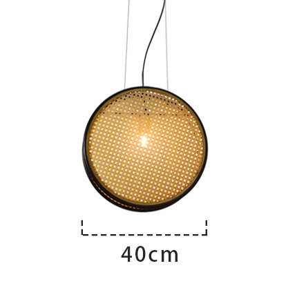 Creative Rattan Retro Lamps For Restaurant Chandelier - Image 14