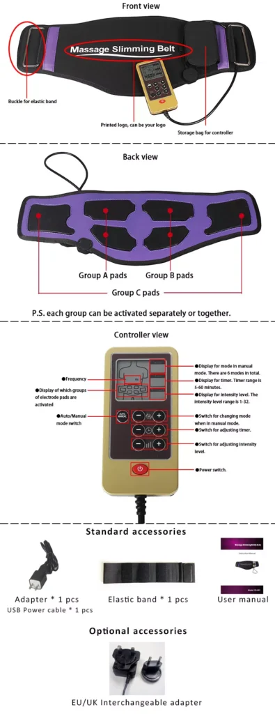 Waist Massager Home Physiotherapy Device