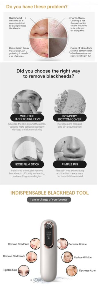 UDU visual blackhead suction instrument