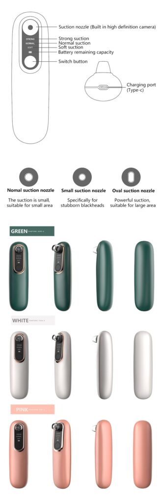UDU visual blackhead suction instrument