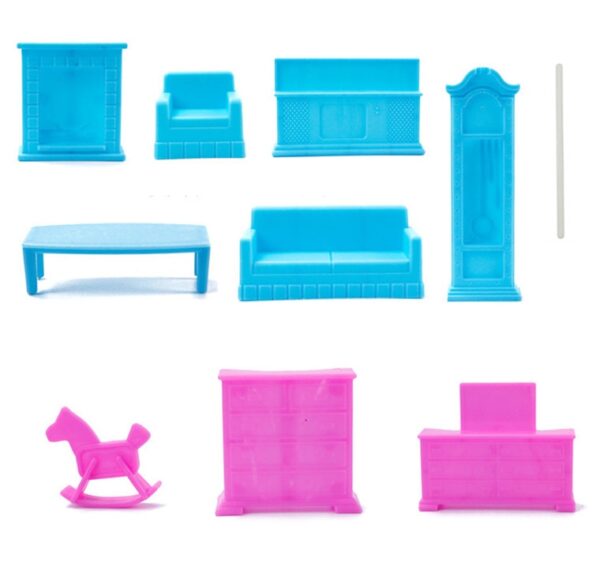 House Doll House Villa DIY Assembled House - Image 9
