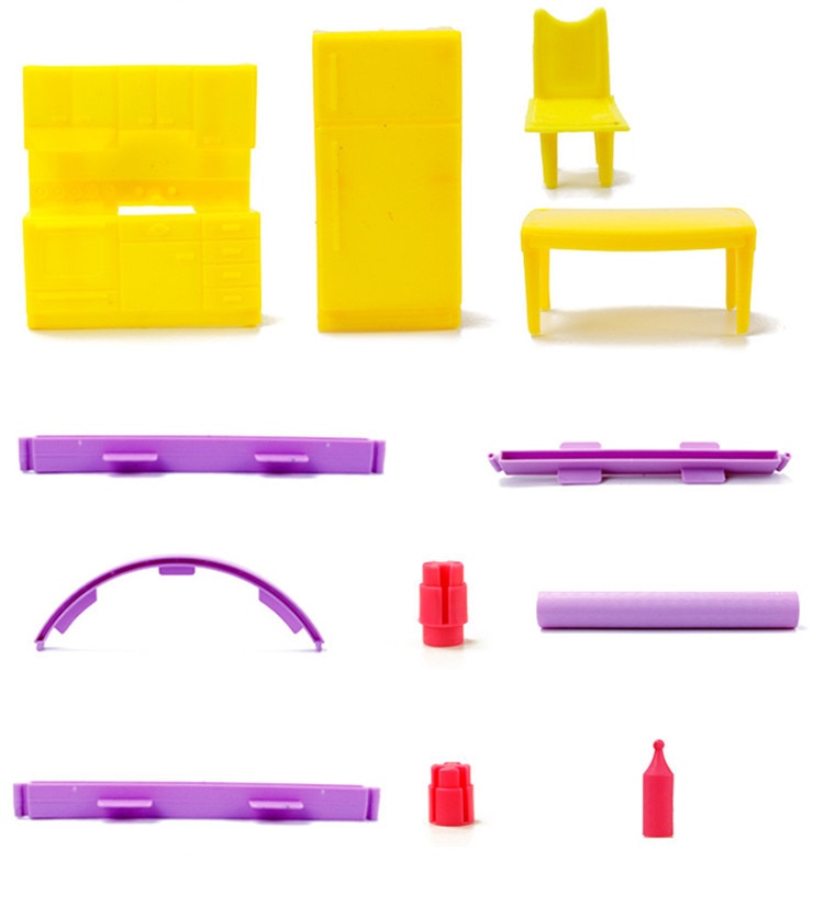House Doll House Villa DIY Assembled House - Image 7
