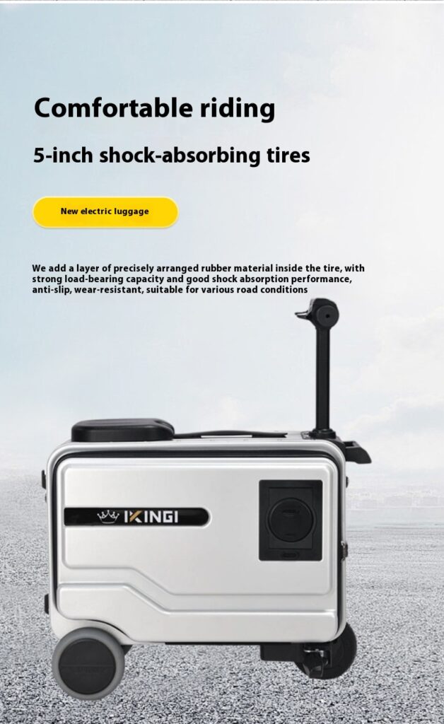 Multifunctional Smart Boarding Bag Riding Suitcase