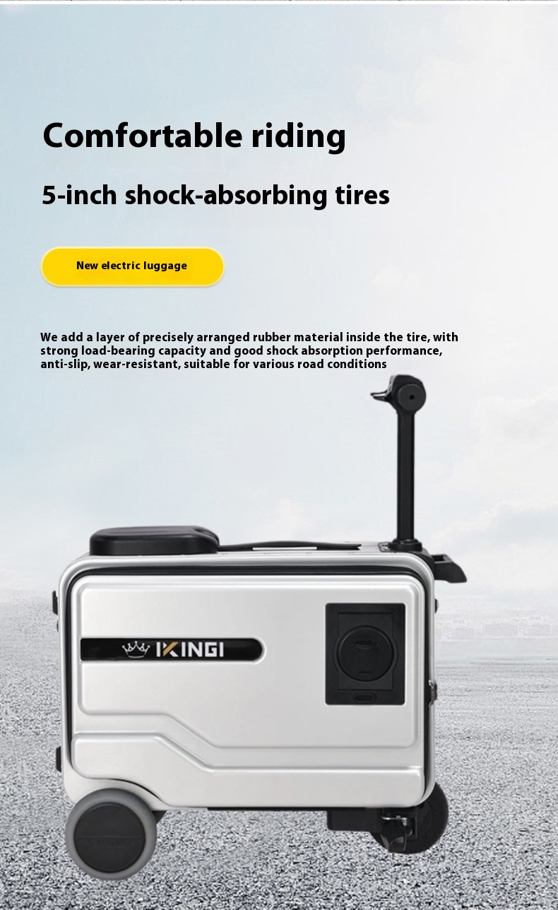 Multifunctional Smart Boarding Bag Riding Suitcase - Image 9