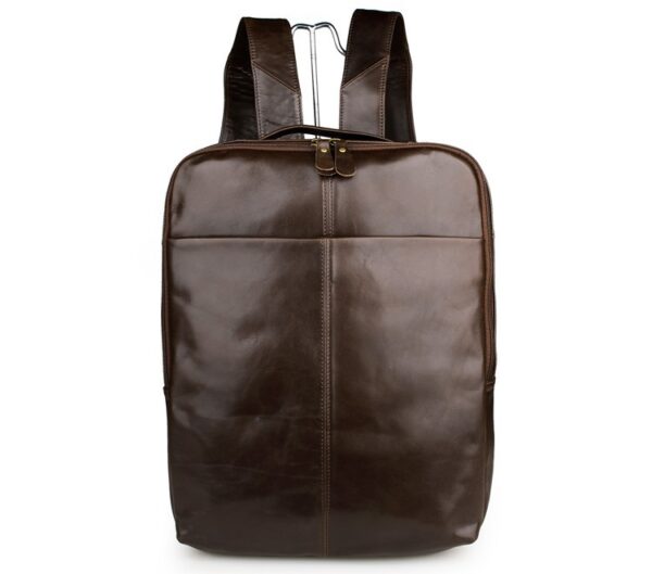 Top layer leather computer backpack - Image 16