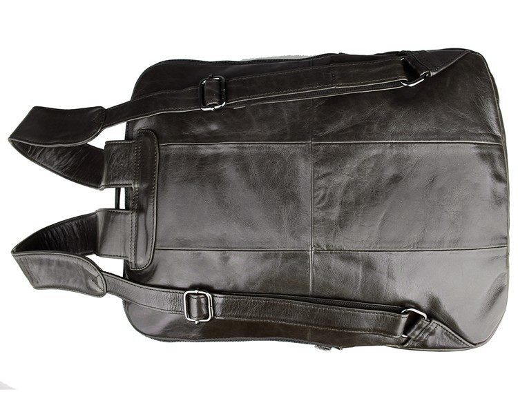 Top layer leather computer backpack - Image 15