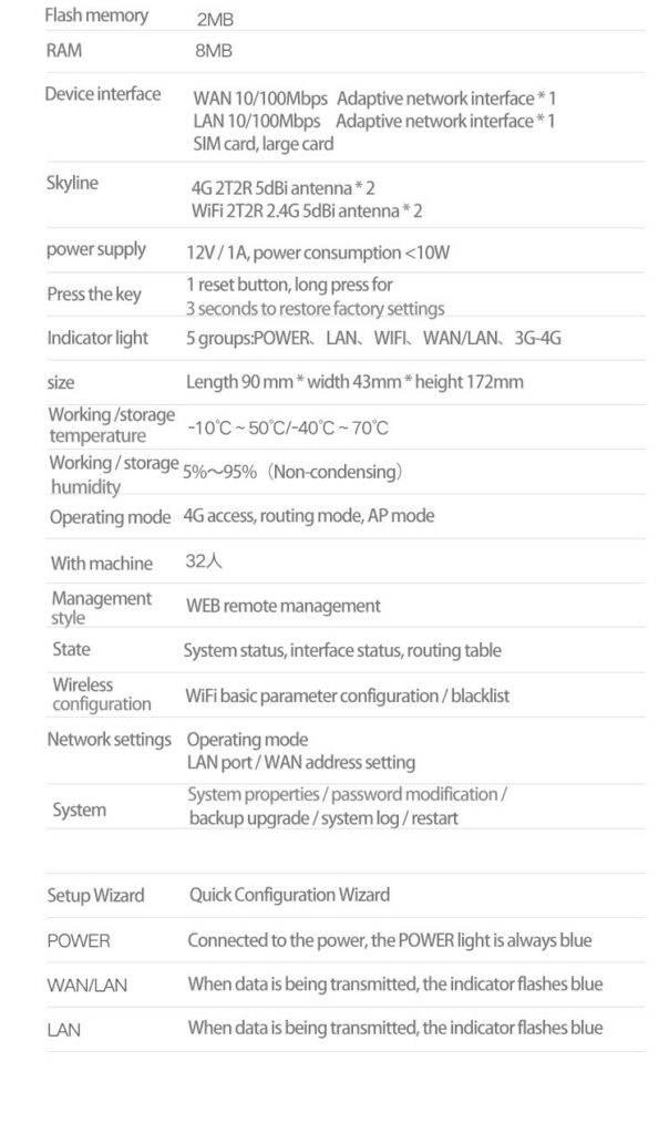 4g LTE Router Outdoor CPE 4G Outdoor Full Netcom Router