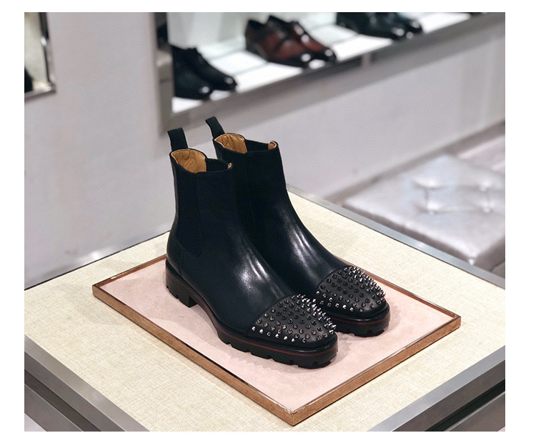usiness casual shoes high top leather - Image 9