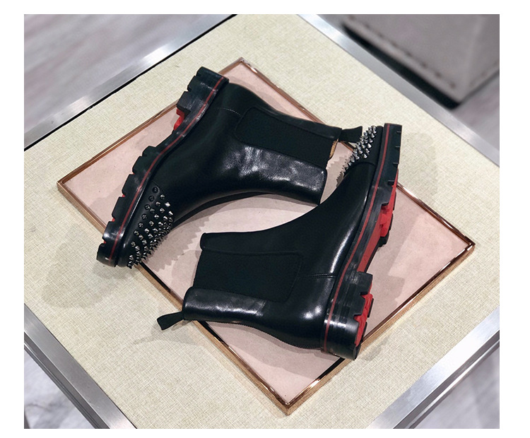 usiness casual shoes high top leather - Image 12
