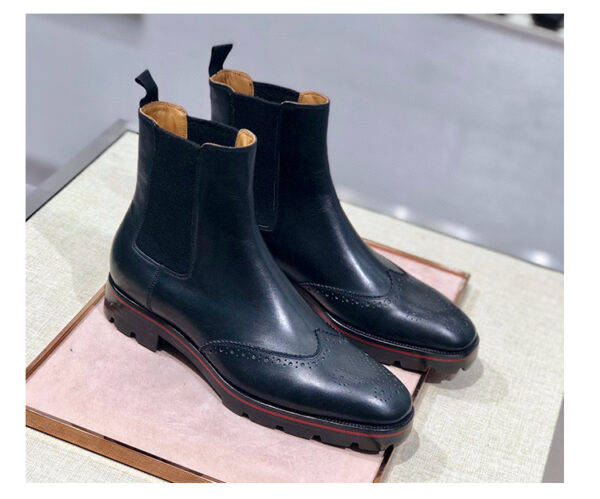 usiness casual shoes high top leather - Image 13