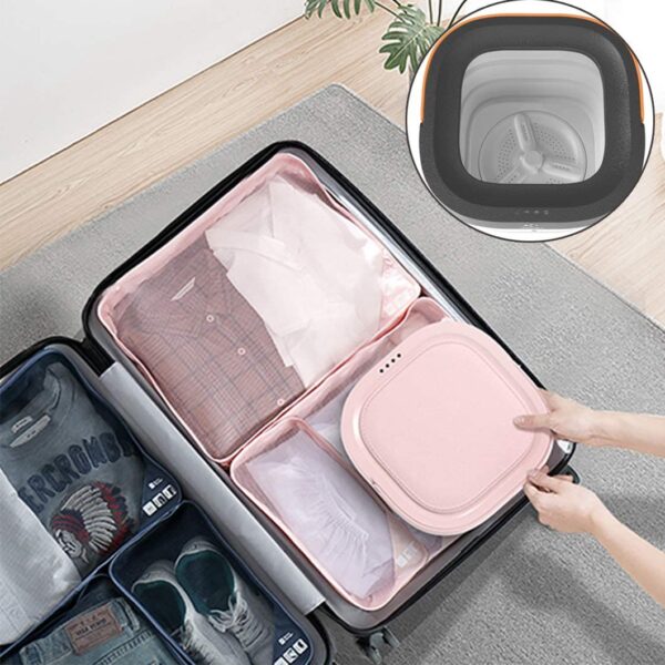 Portable mini folding bucket washing machine - Image 14