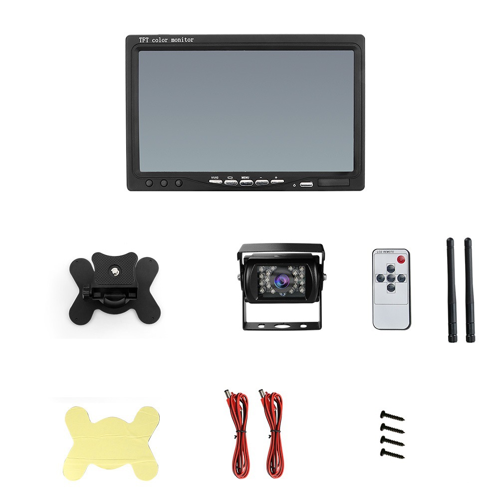 Forklift Truck Harvester 7 Inch Car Wireless Reversing Video Display Camera - Image 15
