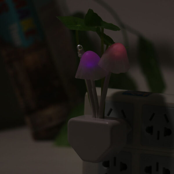 Color LED Mushroom Light, 3 Colors, With Sensor, Novelty, 220v - Image 14
