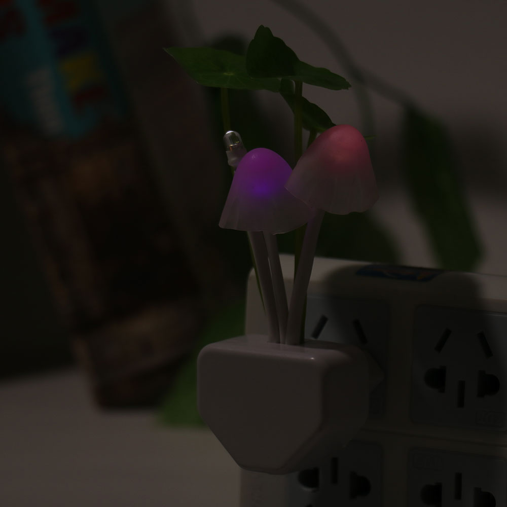 Color LED Mushroom Light, 3 Colors, With Sensor, Novelty, 220v - Image 14