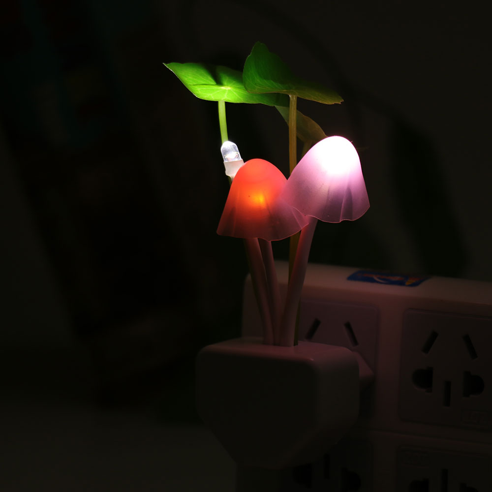 Color LED Mushroom Light, 3 Colors, With Sensor, Novelty, 220v - Image 13