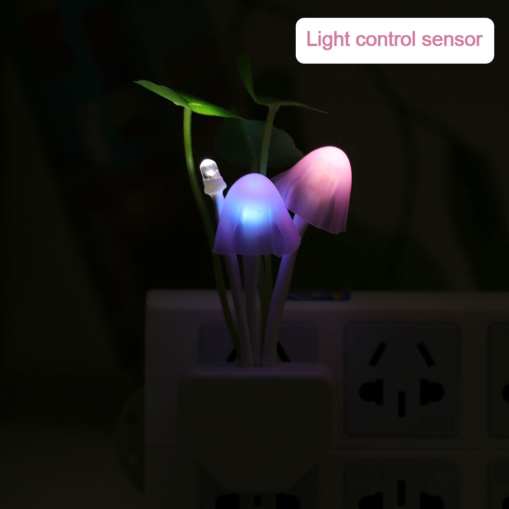 Color LED Mushroom Light, 3 Colors, With Sensor, Novelty, 220v - Image 11