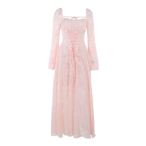 Vacation Style Lace Dress Women - Image 4