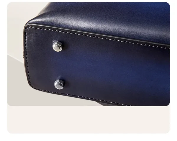 Handmade Vintage Crossbody Flap Business Bag - Image 20